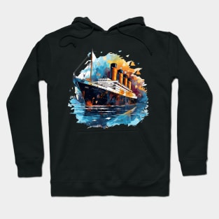 Retro Titanic Men Women Kids Vintage Titanic Hoodie